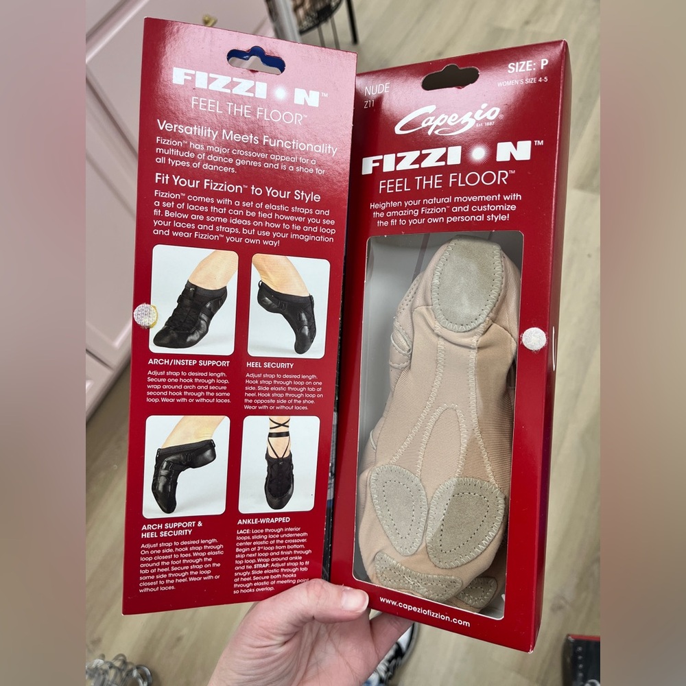 Capezio Nude Dance Shoes